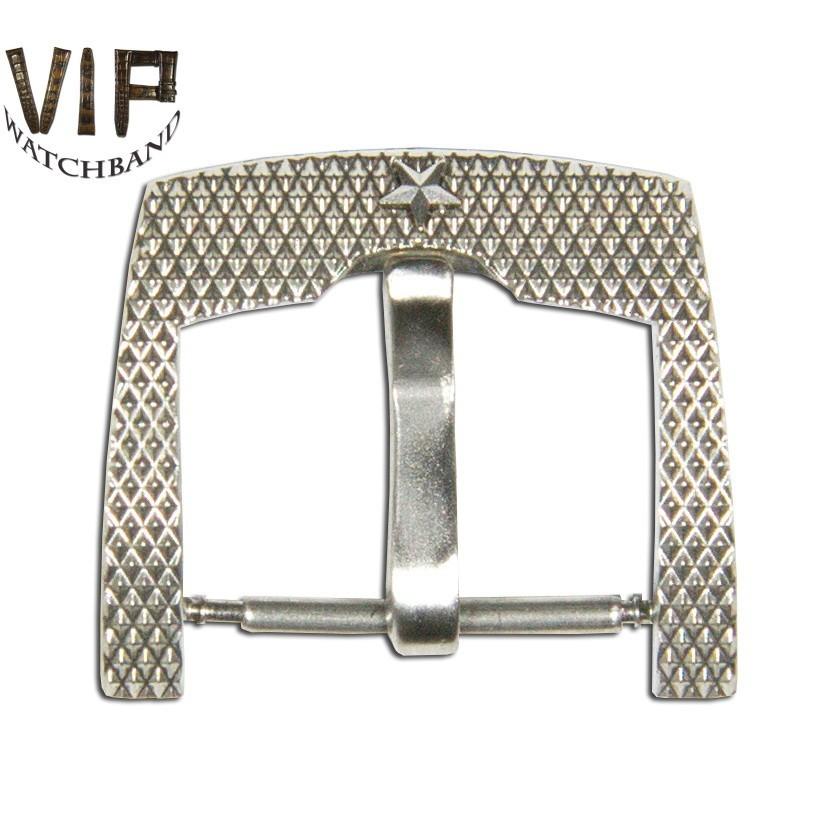 Zenith 18mm clasp, stainless steel — face side