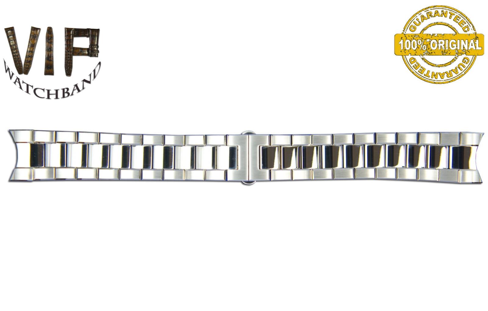 Zenith 20mm bracelet, stainless steel — face side